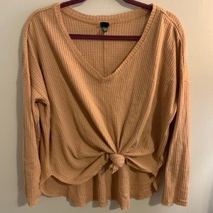 Wild fable waffle shirt